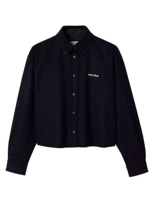 Crop shirt MIU MIU | MK1659125QF0008